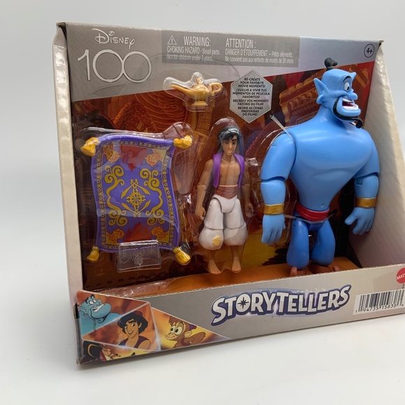 Disney 100 Storytellers Aladdin Cave of Wonders Pack Action Figure Set Mattel - Picture 2 of 11